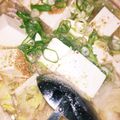 ☆蒼ばぁば☆'s cooksnap of when they made 簡単！美味♪豚バラ白菜ごま味噌にんにく鍋.