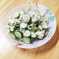かわゆう1211's cooksnap of when they made きゅうりとちくわのツナマヨおかかサラダ.