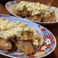 なちゅcafe's cooksnap of when they made 目指せ1位！チキン南蛮アボカドタルタル.