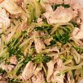ようさんママ's cooksnap of when they made 簡単！お財布に優しい♡豚肉と豆苗のサラダ.