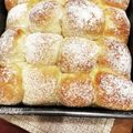 にらねーちゃん's cooksnap of when they made ふわふわ簡単♡クリームちぎりパン.