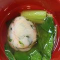 あやみおはる10's cooksnap of when they made はんぺんだんご 柚子風味餡かけ.