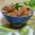 KBBキッチン☆'s cooksnap of when they made 我が家の、つゆだくな牛丼.