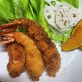 ☆あさ's cooksnap of when they made 海老フライ冷凍庫で仮眠させてまっすぐに！.