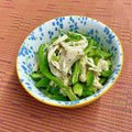 島子☆'s cooksnap of when they made ささみとピーマンのからし和え.