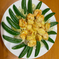 maezuchu's cooksnap of when they made ターメリックの香りが素敵♪簡単エビマヨ！.