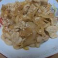 まーく71's cooksnap of when they made 豚バラで簡単にお手軽♡ウチの生姜焼き♡.