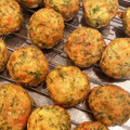 ☆ドキンちゃん☆”'s cooksnap of when they made 青のり香るカニカマと新玉ねぎのがんもどき.
