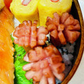 U☆kaoru's cooksnap of when they made 簡単☆ウインナー飾り切り【格子模様】.