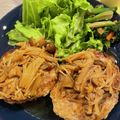 アオミドチ's cooksnap of when they made たっぷりきのこの和風おろしハンバーグ☆.
