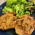 アオミドチ's cooksnap of when they made たっぷりきのこの和風おろしハンバーグ☆.