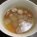 ゆみらんたん's cooksnap of when they made 【楽めし】サイコロ大根のスープ.