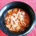 ﾁｲﾁｬﾝﾏﾏ's cooksnap of when they made 旨っ↑辛っ↑あさり入り辛ラーメンだよ♪.