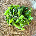 azbjbn's cooksnap of when they made 簡単！ごま油香る♪春菊のごま和え.