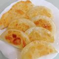 サンフラワー30's cooksnap of when they made 余った餃子の皮◆フライパンでチーズ揚げ◆.