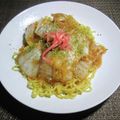 ルチアーノ★★★'s cooksnap of when they made 白菜が旨い！あんかけ焼きそば！.