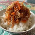 ともみん飯's cooksnap of when they made 大根・人参きんぴら（豚ひき肉入り）.