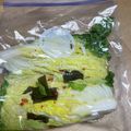 塩むすび好き's cooksnap of when they made 漬物桶不要！少量から昔ながらの白菜づけ.