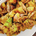 shelly616's cooksnap of when they made Theつまみ！アボカド舞茸芋のバター炒め.