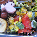 まねきねこにゃん's cooksnap of when they made プチトマトとコーンのマヨチーズ焼き☆.