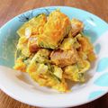 やなぎだまこ's cooksnap of when they made かぼちゃとベーコンのサラダ.