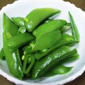 ひろちゃん☆ママ's cooksnap of when they made スナップえんどうだけ♪.