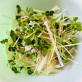 azbjbn's cooksnap of when they made デリ風　新玉ねぎと大根かいわれ和風サラダ.