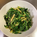ひまわり６号's cooksnap of when they made 大根葉とたくわんの和え物♪.