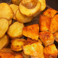miwachin75's cooksnap of when they made 鮭と新じゃがの甘辛炒め.