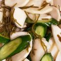 ｏｇａｃｈａｎ's cooksnap of when they made あっさり漬け物☆カブとキュウリの塩昆布.