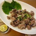 BiwacoJune's cooksnap of when they made 絶品おつまみ☆鶏砂肝の酒蒸し焼き.