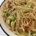 やまがあ's cooksnap of when they made 我が家の春雨サラダ～もやしでかさ増し♪.