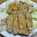 55才のおじさん's cooksnap of when they made Xmasチキンに♪生姜風味ローストチキン.
