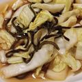 ヨシヨッシー's cooksnap of when they made 白菜の塩昆布和え.