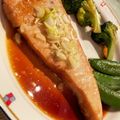 kami_214's cooksnap of when they made 給食レシピ★カジキの地中海ソテー★.