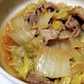 GBhitomi's cooksnap of when they made 豚肉と白菜の炊いたん.