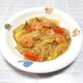 ＠迷子＠'s cooksnap of when they made 本格的☆えび♪あんかけご飯☆中華丼☆.