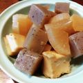 ばたみそーぱん☆'s cooksnap of when they made 大根こんにゃく厚揚げ味噌煮.