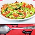カリーナ's cooksnap of when they made トマトとアスパラのチーズ焼き.