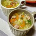 なおミール's cooksnap of when they made 大根とキャベツのあっさりスープ.