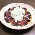 居酒屋まるみ's cooksnap of when they made 玉ねぎたっぷりカツオのカルパッチョ.