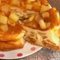 ・なつ・'s cooksnap of when they made リンゴたっぷりチーズケーキ.