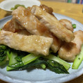 ayayahoney's cooksnap of when they made 厚切り豚ロースの梅ﾀﾞﾚ絡め焼き✴.