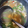 クックQM7AMR☆'s cooksnap of when they made 醤油と味覇で♪1人前からの簡単本格もつ鍋.
