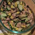 よしいぬ's cooksnap of when they made 親父特製きゅりとツナと塩昆布サラダ.