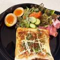 りんでありんす's cooksnap of when they made あらおいしいっ〃鰹節とお葱だけのトースト.