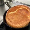 torus's cooksnap of when they made ロッジスキレットでダッチベイビー.