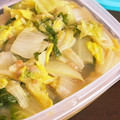 ※ぴーまん's cooksnap of when they made 時短節約夕食！白菜と揚げ玉煮びたし.