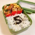 papikun's cooksnap of when they made ５を書く！◇合格弁当◇.