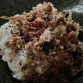 10hamham's cooksnap of when they made 出汁をとった後のかつお節のふりかけ.